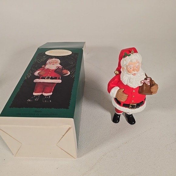 Hallmark Other - Hallmark Keepsake Ornament Collector's Club Santa 1996 Keepsake Of Membership